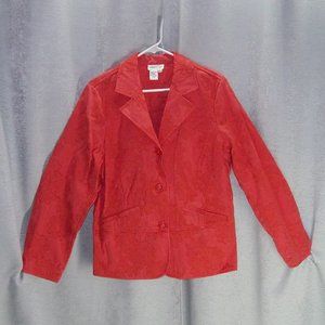 Burnt Orange Floral Jacket